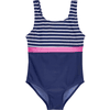 Playshoes  Costume da bagno con protezione UV a righe blu