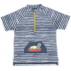 Sterntaler Plavkové tričko s krátkým rukávem S child toad marine 