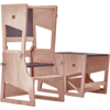 Bianconiglio Kids® Torre di apprendimento montessoriana Transformer R,  legno 