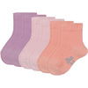 Camano chaussettes bébé pack de 3 rose