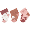 Sterntaler První dětské ponožky 3-pack Hearts ecru 