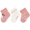 Sterntaler Baby-Socken 3er-Pack Mädchen zartrosa 