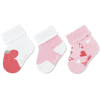 Sterntaler Baby-Socken 3er-Pack Erdbeer weiß 