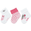 Sterntaler Baby strumpor 3-paket Cat White 