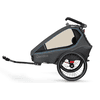 Qeridoo® Remorque de vélo enfant Kidgoo2 Navy Blue collection 2023