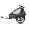 Qeridoo® Rimorchio per biciclette Kidgoo2 Ivy Green - Collezione 2023