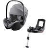 Britax Römer Babyschale Baby-Safe 5Z2 Frost Grey mit Basisstation Flex Base 5Z