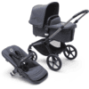 bugaboo Barnvagn Fox 5 med liggdel och sittdel Graphite/Stormy Blue