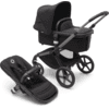 bugaboo Kinderwagen Fox 5 met reiswieg en zitje Grafiet/ Mid night  Black 