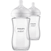 Philips Avent Babyfles SCY933/02 Natural Response Glas 260ml 2 stuks