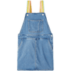 name it Bib Dress Nmffro Medium Blue Denim