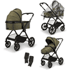 MOON Carrito de bebé 2 en 1 Clicc colección 2024 moss green melange