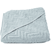 FILIBABBA Badehåndkle med hette Zigzag Dark Mint