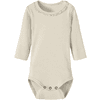 Lil'Atelier langærmet bodysuit Nbfgago Turtledove