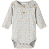 Lil'Atelier langærmet bodysuit Nbfdida Harbor Mist