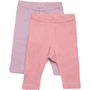 pippi Leggings 2er Pack Dusty Rose