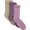 Minymo Wool Socks 3 Pack Orchid Haze
