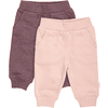 Minymo Sweatpants 2-pack Misty Rose