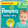 Pampers Baby-Dry bleer, størrelse 7, 15+ kg, Maxi Pack (1 x 70 bleer)