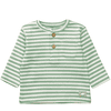 STACCATO Shirt pine green gestreift 