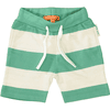 Staccato  Sweatbermudas emerald striped 