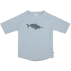 LÄSSIG Camiseta manga corta para niños UV ballena azul claro