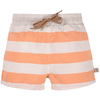LÄSSIG Uimahousut Block Stripes valkoinen vaaleanpunainen orange 
