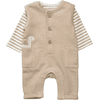 STACCATO  romper+shirt taupe gestructureerd