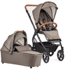 GESSLEIN Kinderwagen FX4 Soft+ Style Reiswieg set taupe