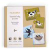 Filibabba Eltern-Kind-Puzzle - Bauernhoftiere