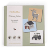 Filibabba  Memory -Juego - Animales de granja