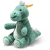 Steiff Soft Cuddly Friends T-Rex bébé Joshi bleu vert, 16 cm