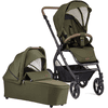 GESSLEIN Kinderwagen FX4 Soft+ Style Reiswiegen set groen