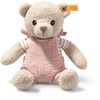 Steiff Teddybär Nele beige/rosa GOTS, 26 cm