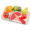 New Class ic Toys Snijset Fruit met Bord 8 stuks kleurrijk