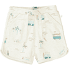 STACCATO  Shorts beżowy melanżowy wzorzysty 