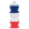 Thermobaby® Milchpulverportionierer mit Deckeln, French tricolor