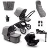 bugaboo Yhdistelmävaunut Fox 5 Starter Set Black /Grey Melange