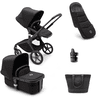 bugaboo Carro de bebé combi Fox 5 con accesorios Graphite/ Midnight  Black 