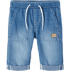 name it Jeans shorts Nmmben Medium Blauw Denim