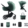 Kinderkraft Kinderwagen PRIME 2 2-in-1 Dark Green 