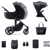 Kinderkraft Kombi barnvagn PRIME 2 2 i 1 Venezian Black 