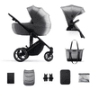 Kinderkraft Kinderwagen PRIME 2 2-in-1 Shadow Grey