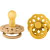 BIBS® Sucettes Boheme 6-18 mois Sand &amp; Honey Bee 2 pcs.