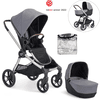 baby jogger Carro de bebé City Sights con capazo Dark Slate 