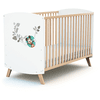 AT4 Łóżeczko dziecięce DISNEY Doodle Zoo Mickey białe z bukiem 60 x 120 cm