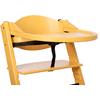 Treppy® Tablette de chaise haute enfant bois Warm Yellow