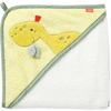 fehn ® Badehåndkle med hette Dino 80 x 80 cm