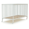 WEBABY Lit à barreaux cododo bois blanc 60x120 cm