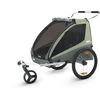 THULE Remolque de bicicleta para niños Coaster XT Basil Green 